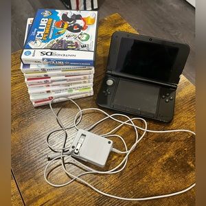 Nintendo 3DS + games